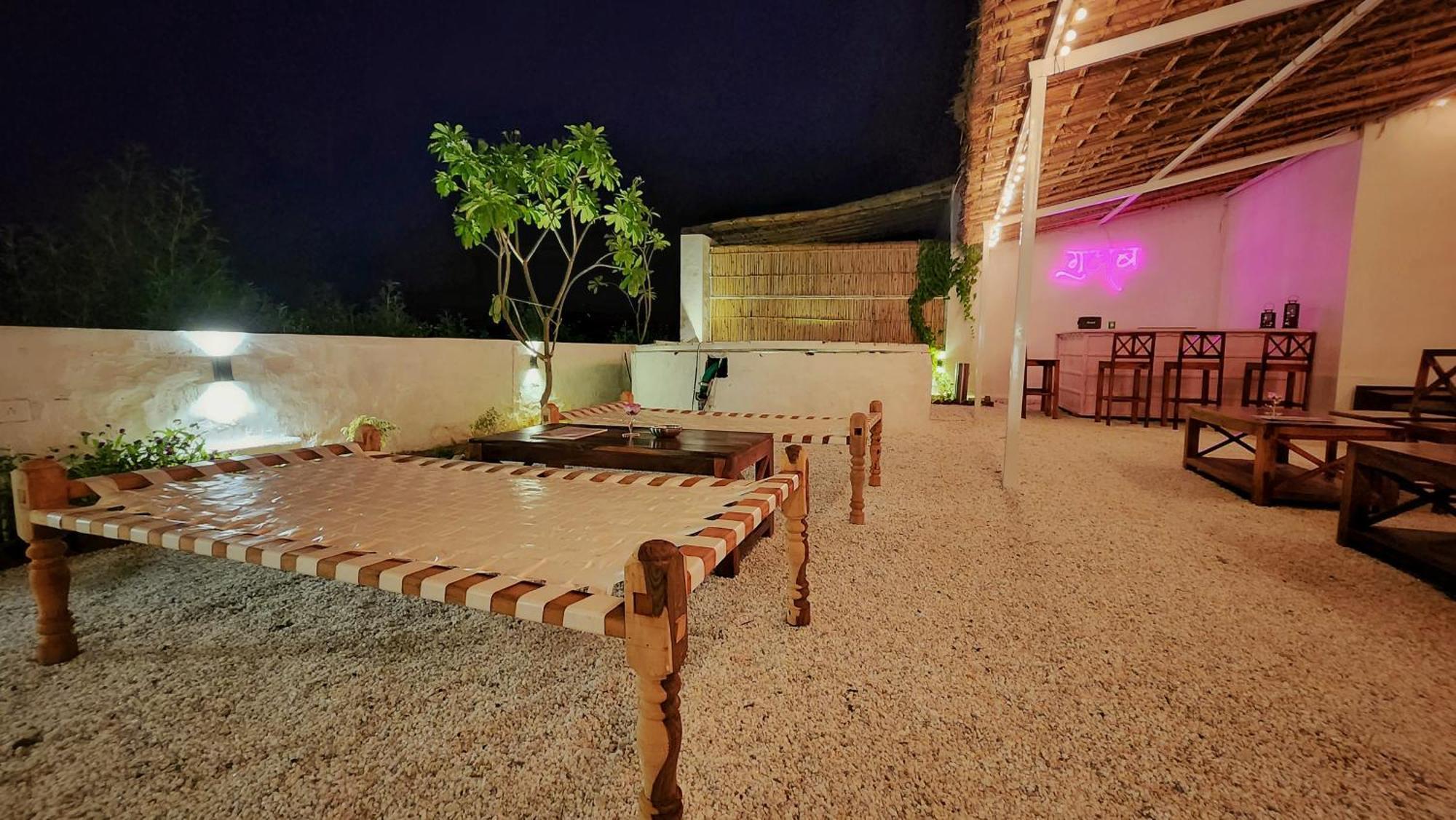 The Luxe Pushkar - A Luxury Farmstay In بوشكار المظهر الخارجي الصورة
