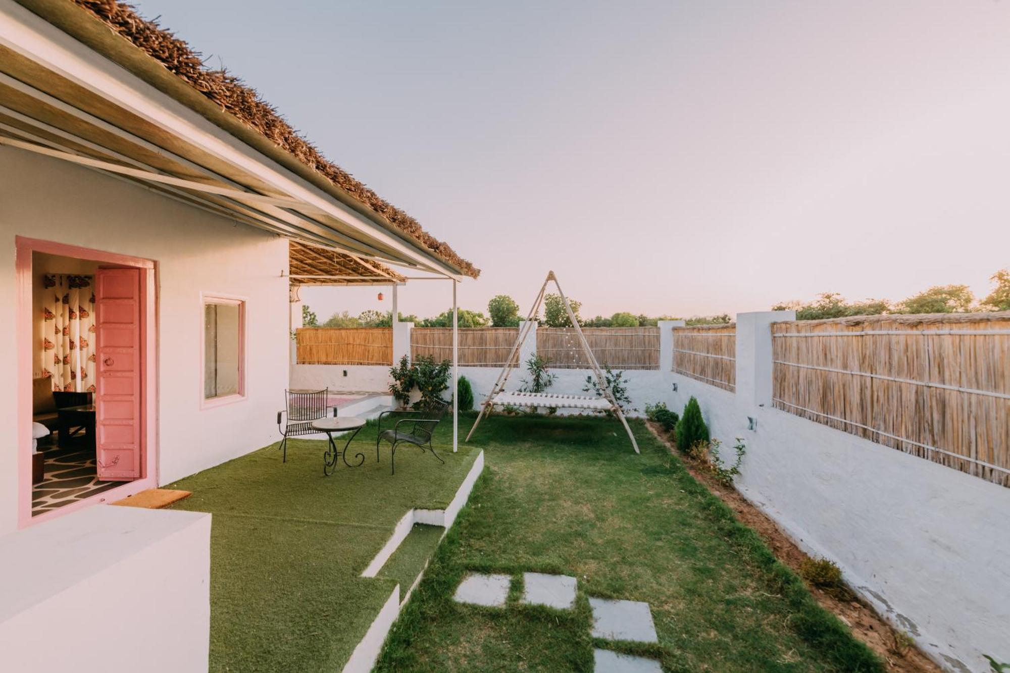The Luxe Pushkar - A Luxury Farmstay In بوشكار المظهر الخارجي الصورة