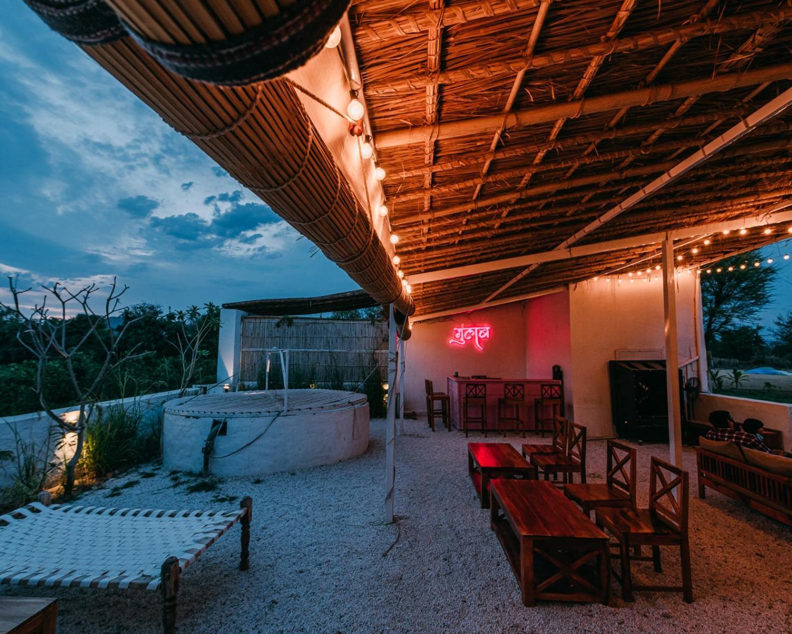 The Luxe Pushkar - A Luxury Farmstay In بوشكار المظهر الخارجي الصورة
