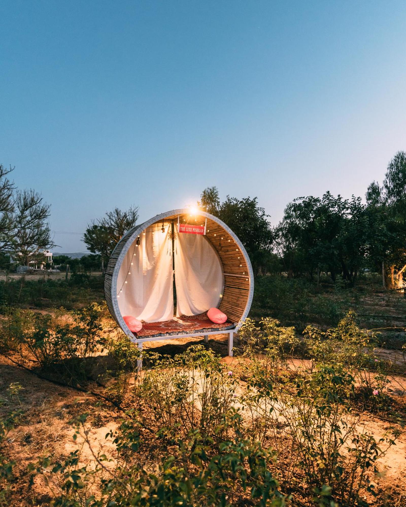 The Luxe Pushkar - A Luxury Farmstay In بوشكار المظهر الخارجي الصورة